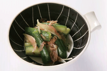 胡瓜と茗荷のサッパリ漬け
