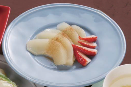 ラ・フランスのコンポート