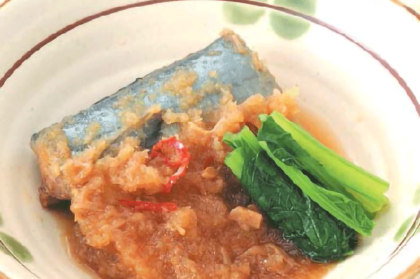 鯖のおろし煮